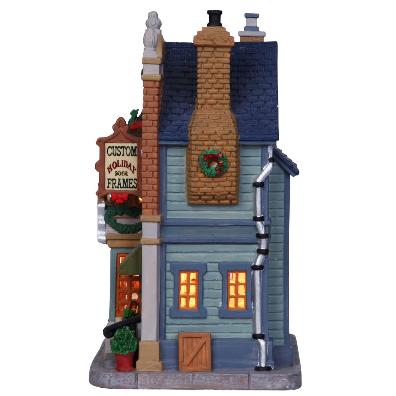 lemax-frame-station-b-timent-village-miniature-lumineux image 3