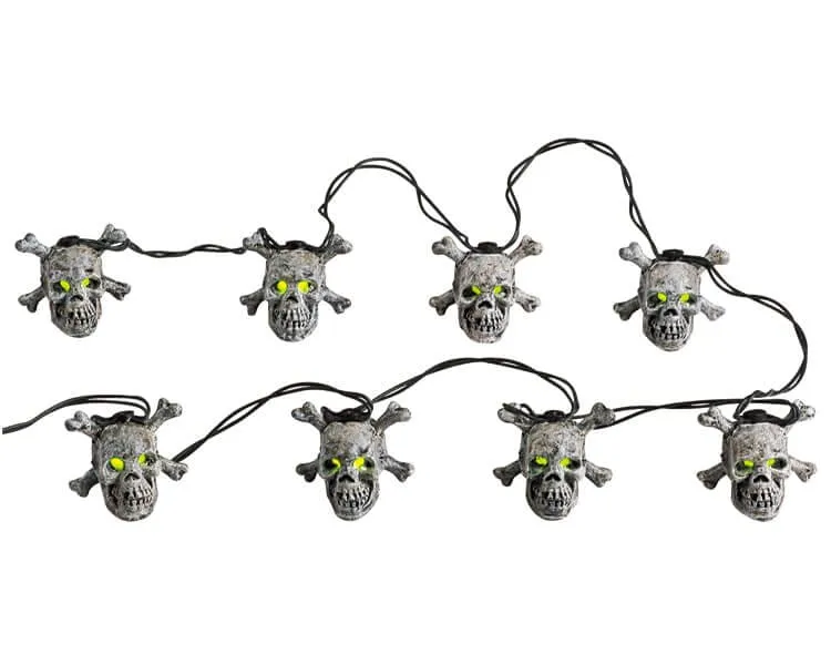 lemax-8-lighted-skull-string-guirlande-lumineuse-halloween image 1