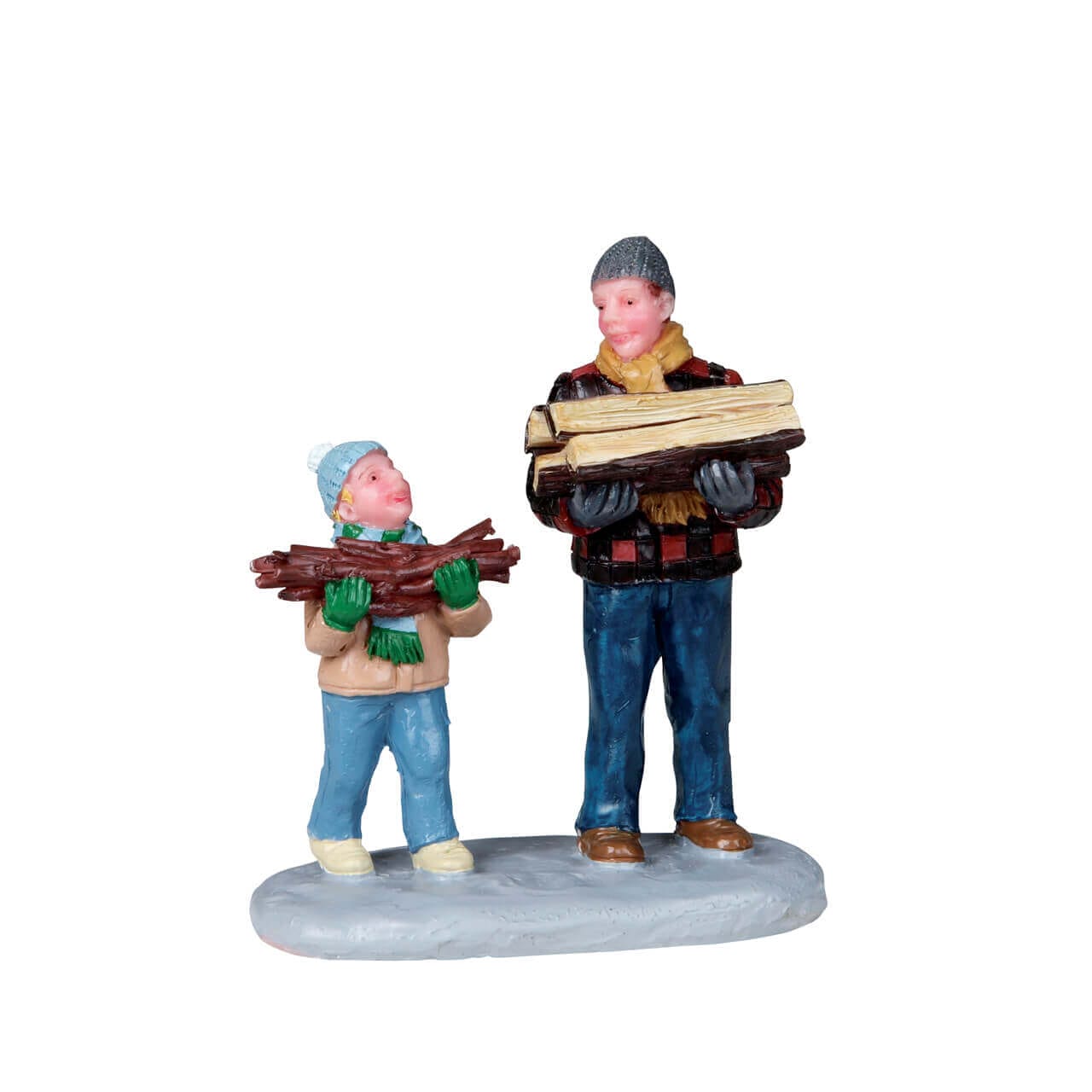 lemax-firewood-for-the-hearth-accessoire-miniature-bois-de-chauffage image 1