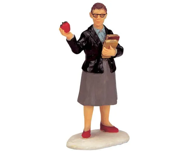 lemax-teacher-figurine-ma-tresse-village-miniature image 1