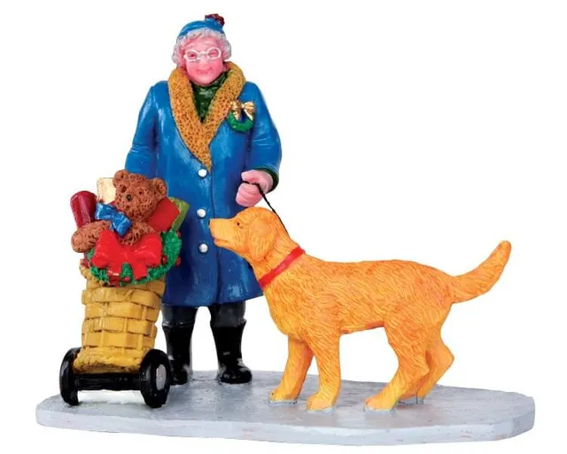 lemax-shopping-grandma-figurine-village-de-no-l image 1