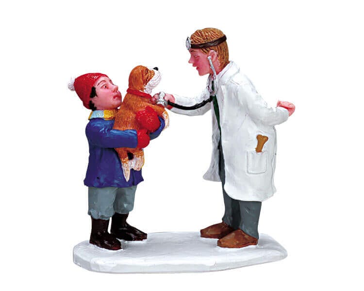 lemax-he-s-going-to-be-o-k-figurine-secours-village-de-no-l image 2