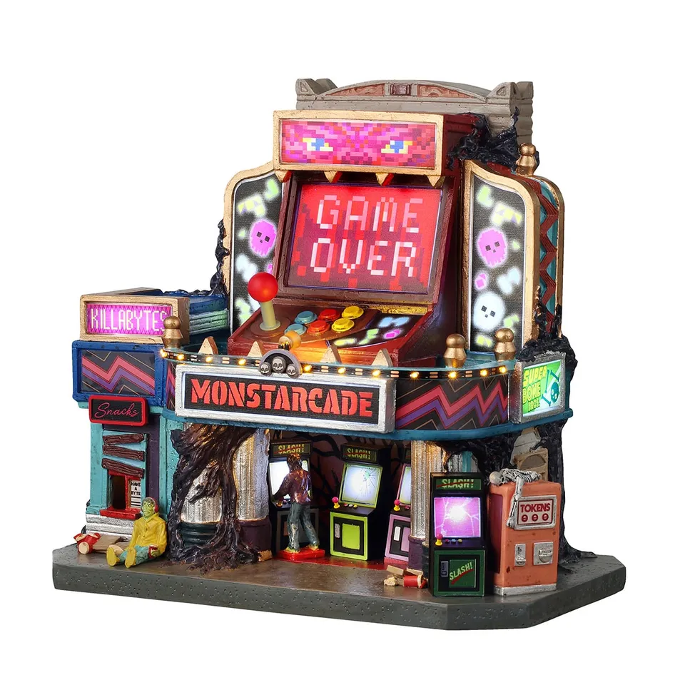 lemax-monstarcade-b-timent-arcade-hant-e-spooky-town-lumineux image 1