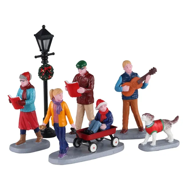 lemax-merry-songs-figurines-chorale-de-no-l-miniature image 1