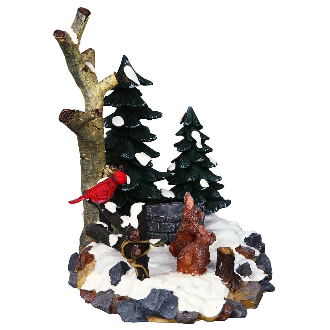 lemax-curious-bunnies-figurine-miniature-lapins-pour-village-de-no-l image 3