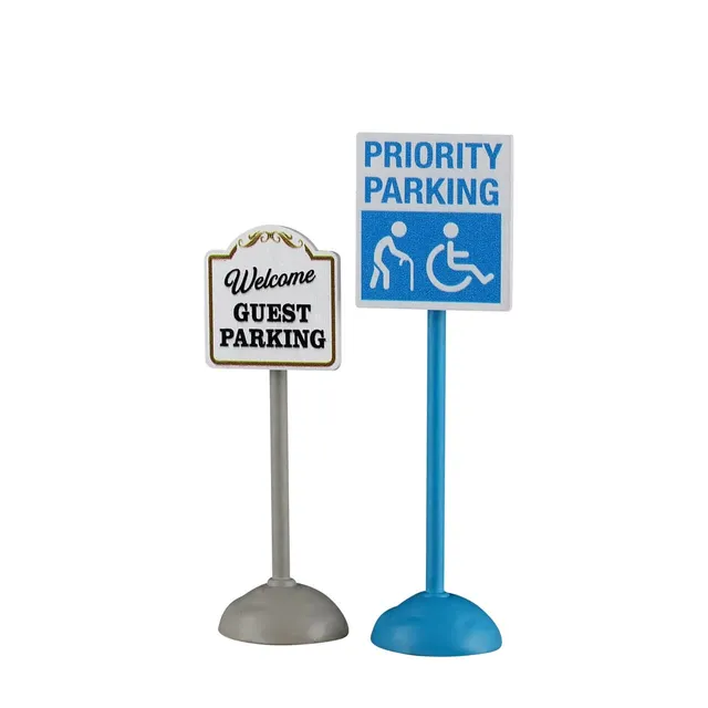 lemax-parking-signs-panneaux-miniatures-pour-village image 1