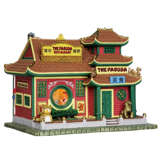 lemax-the-pagoda-restaurant-restaurant-lumineux-village-miniature image 1