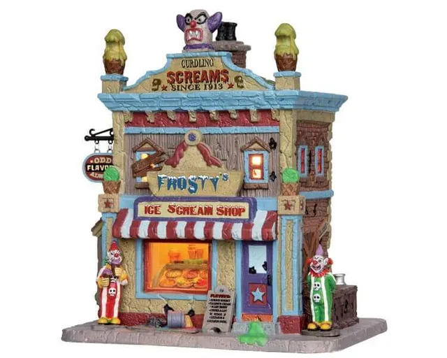 lemax-spooky-town-frosty-s-ice-scream-shop-boutique-glaces-halloween image 1