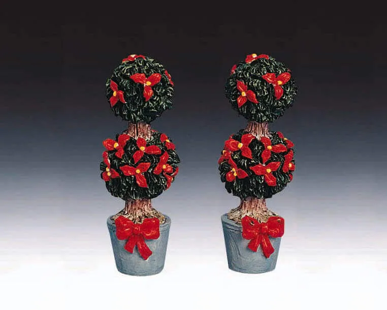 lemax-round-shaped-topiaries-topiaires-rondes-miniatures image 1