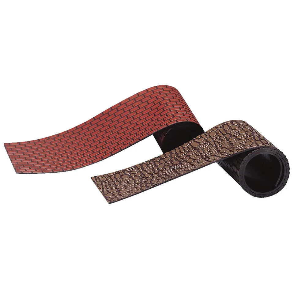 lemax-brick-and-pebble-roads-set-de-2-routes-brique-et-galets image 1