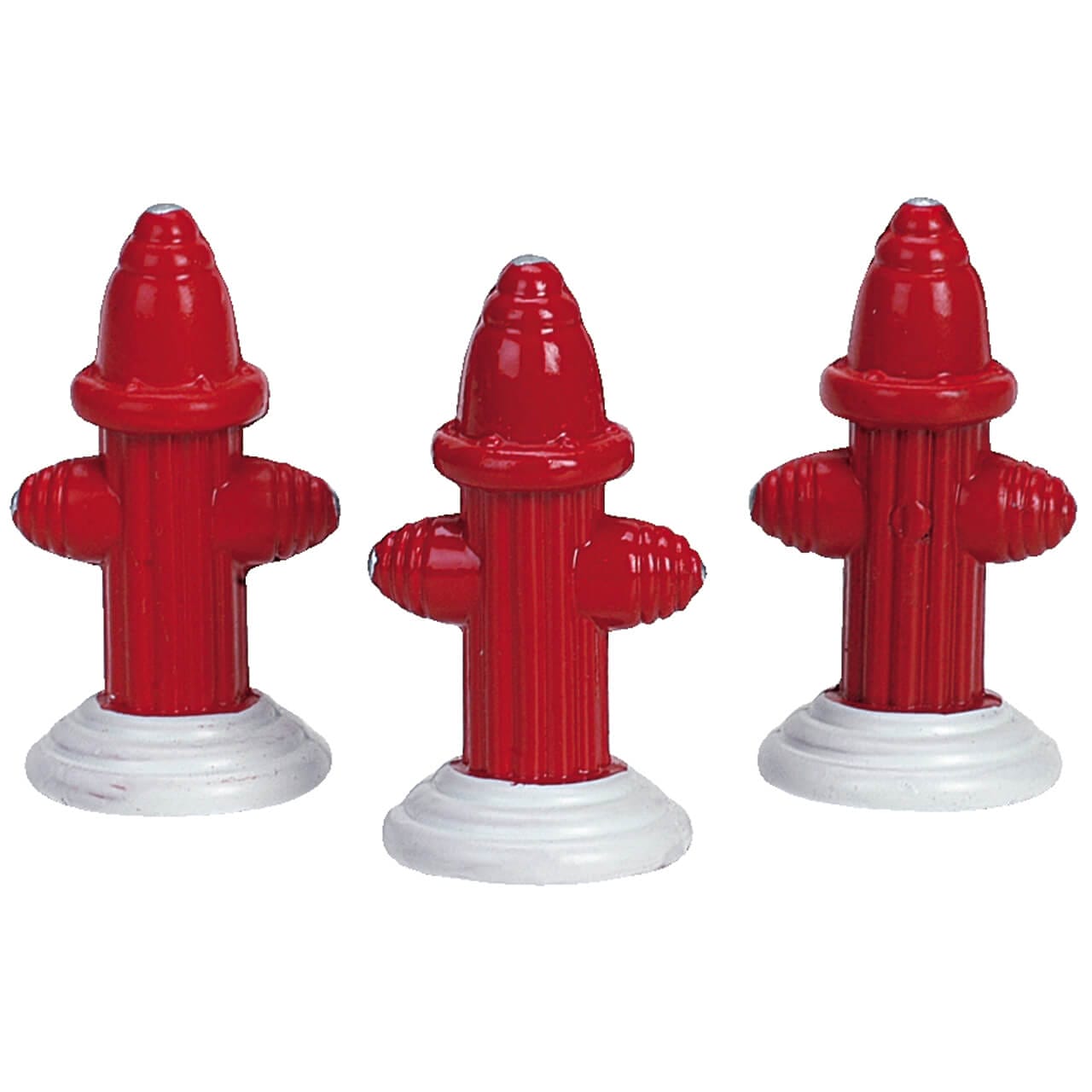 lemax-bouche-d-incendie-en-m-tal-lot-de-3-accessoires-village-de-no-l image 1