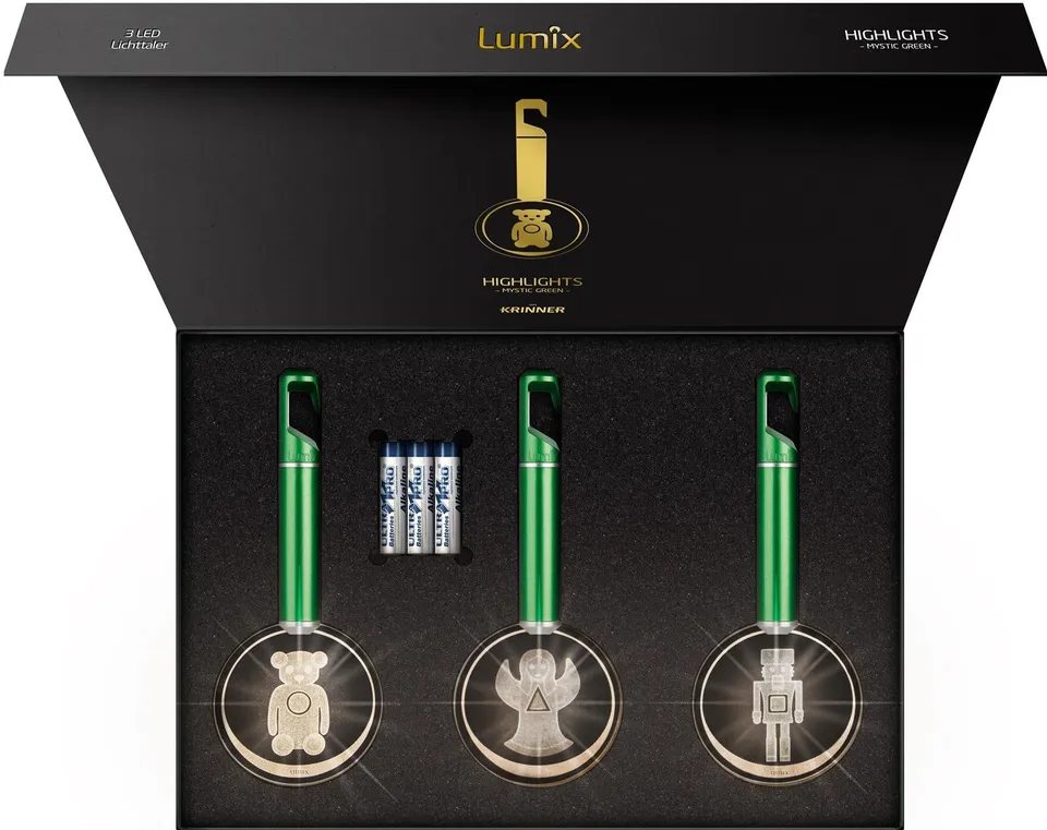krinner-lumix-highlights-mystic-green-d-co-lumineuse-3d-6-cm image 1