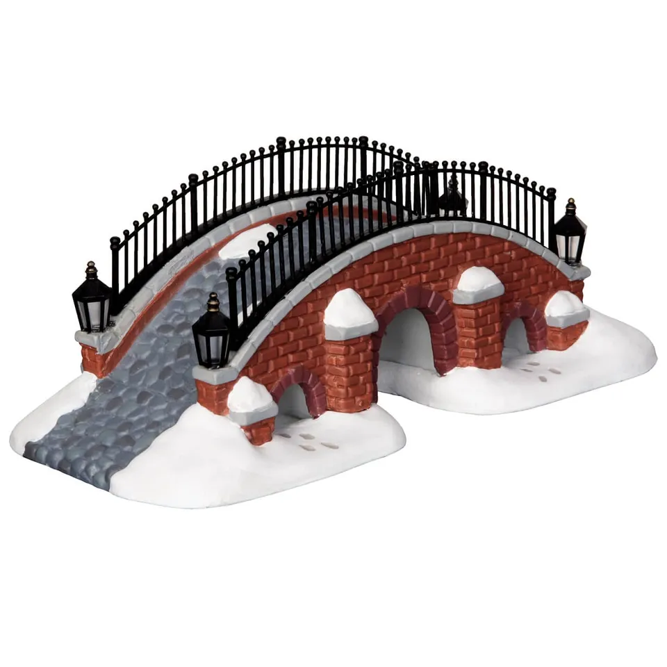 lemax-cold-creek-bridge-pont-miniature-village-de-no-l image 1