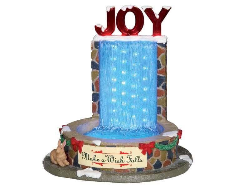 lemax-frozen-fountain-fontaine-gel-e-village-miniature image 1