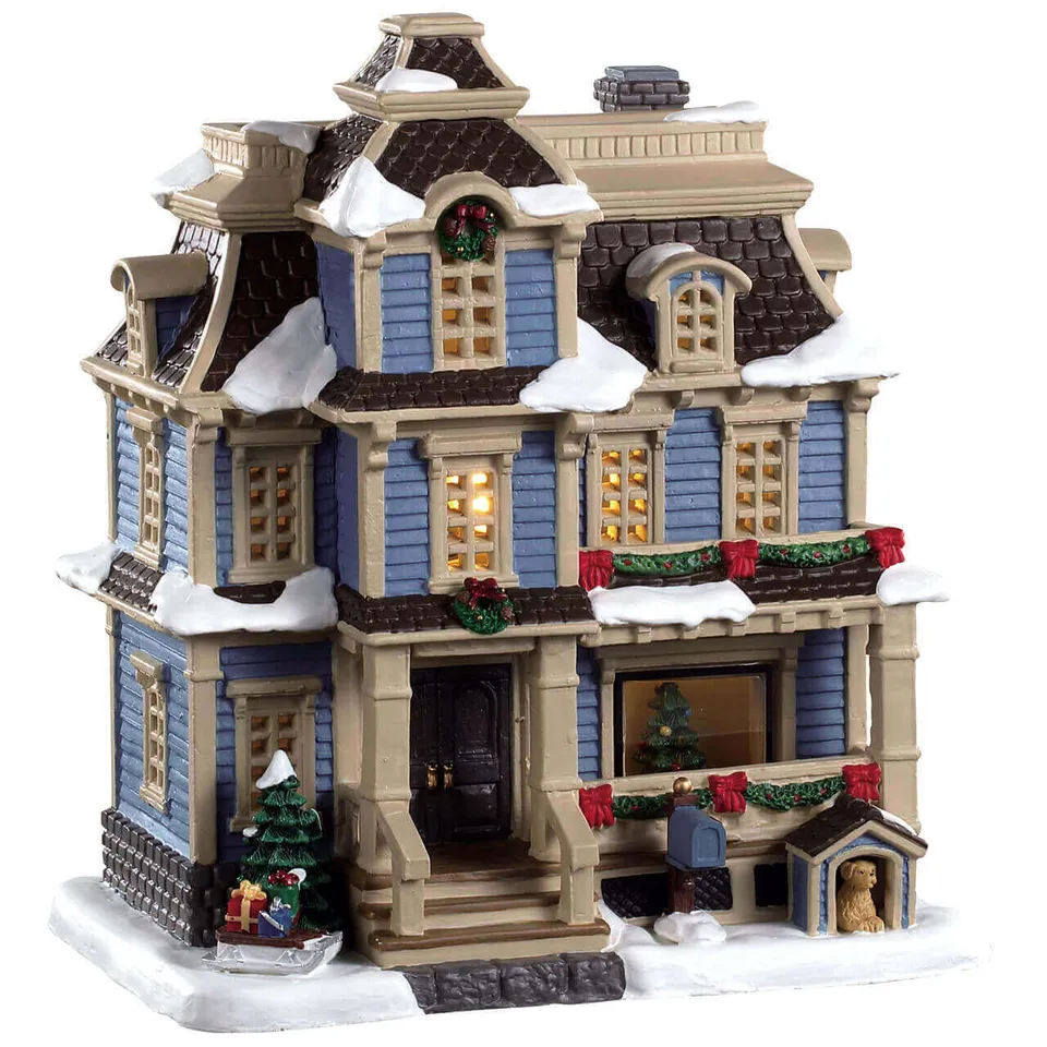 lemax-lawson-residence-maison-miniature-lumineuse-village-de-no-l image 1