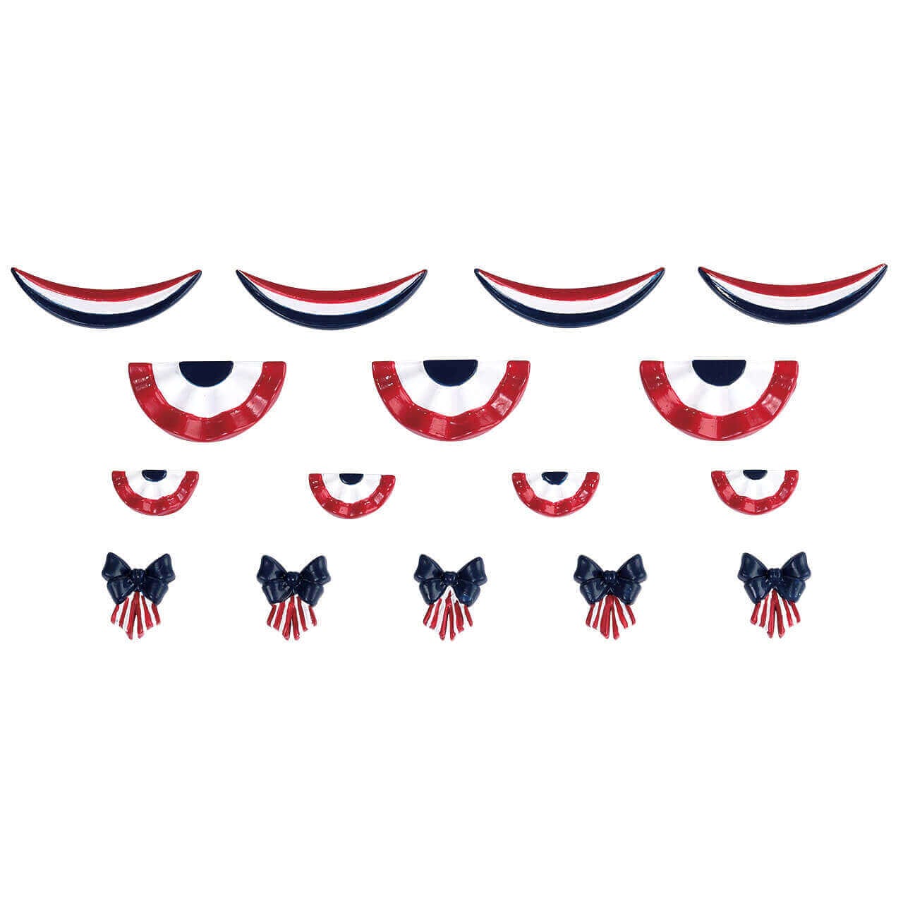 lemax-american-flag-decoration-d-coration-drapeau-am-ricain-pour-village-de-no-l image 3