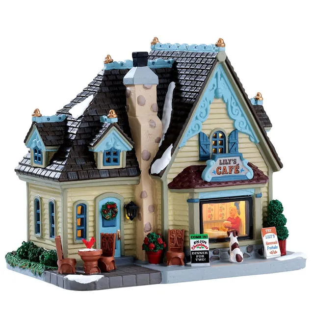 lemax-lily-s-cafe-b-timent-lumineux-de-village image 1