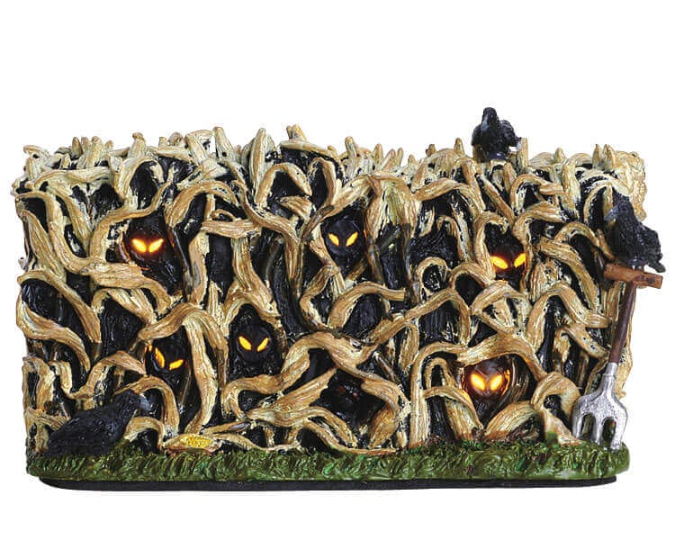 lemax-creepy-corn-row-champ-de-ma-s-hant-lumineux-halloween image 1
