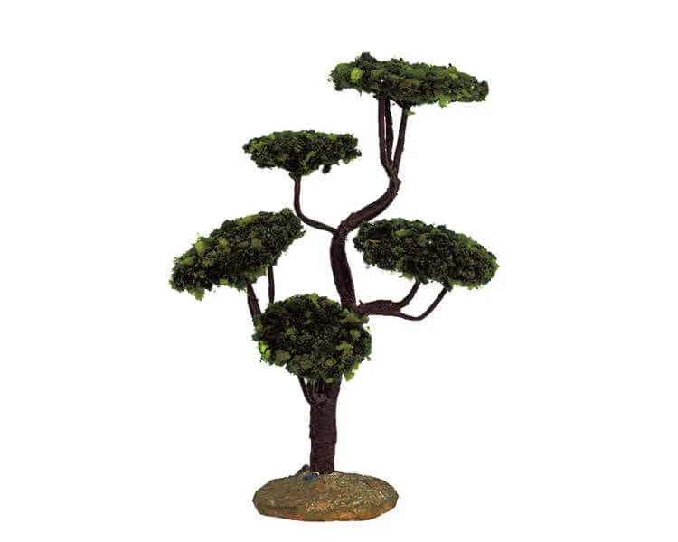 lemax-cypress-medium-sapin-miniature-pour-village-de-no-l image 1