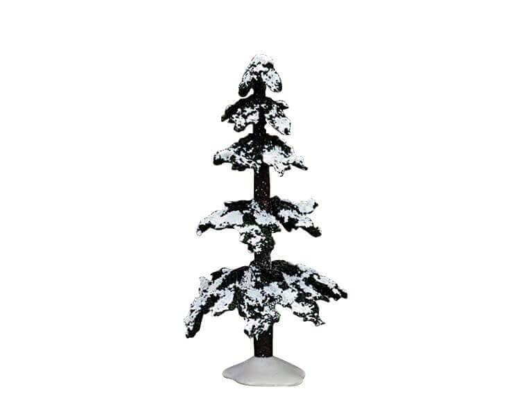 lemax-snowy-cedar-medium-sapin-enneig-miniature-stable image 1