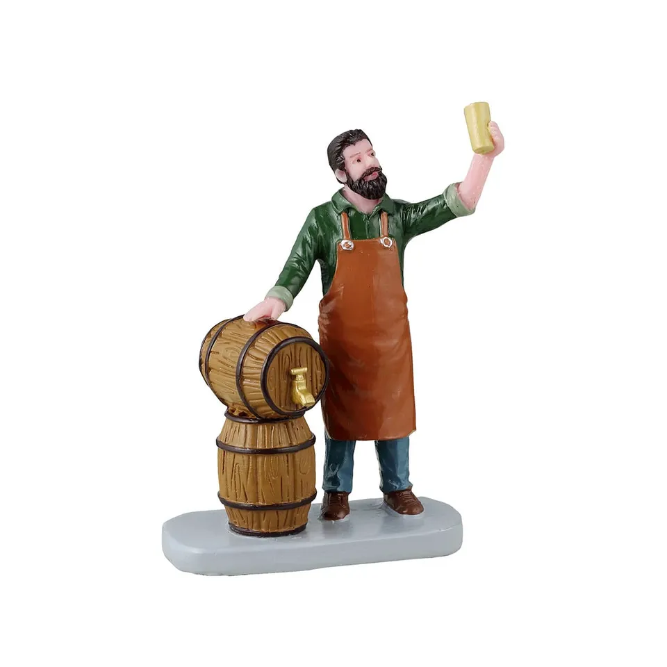 lemax-brewmaster-figurine-village-miniature-caddington image 1