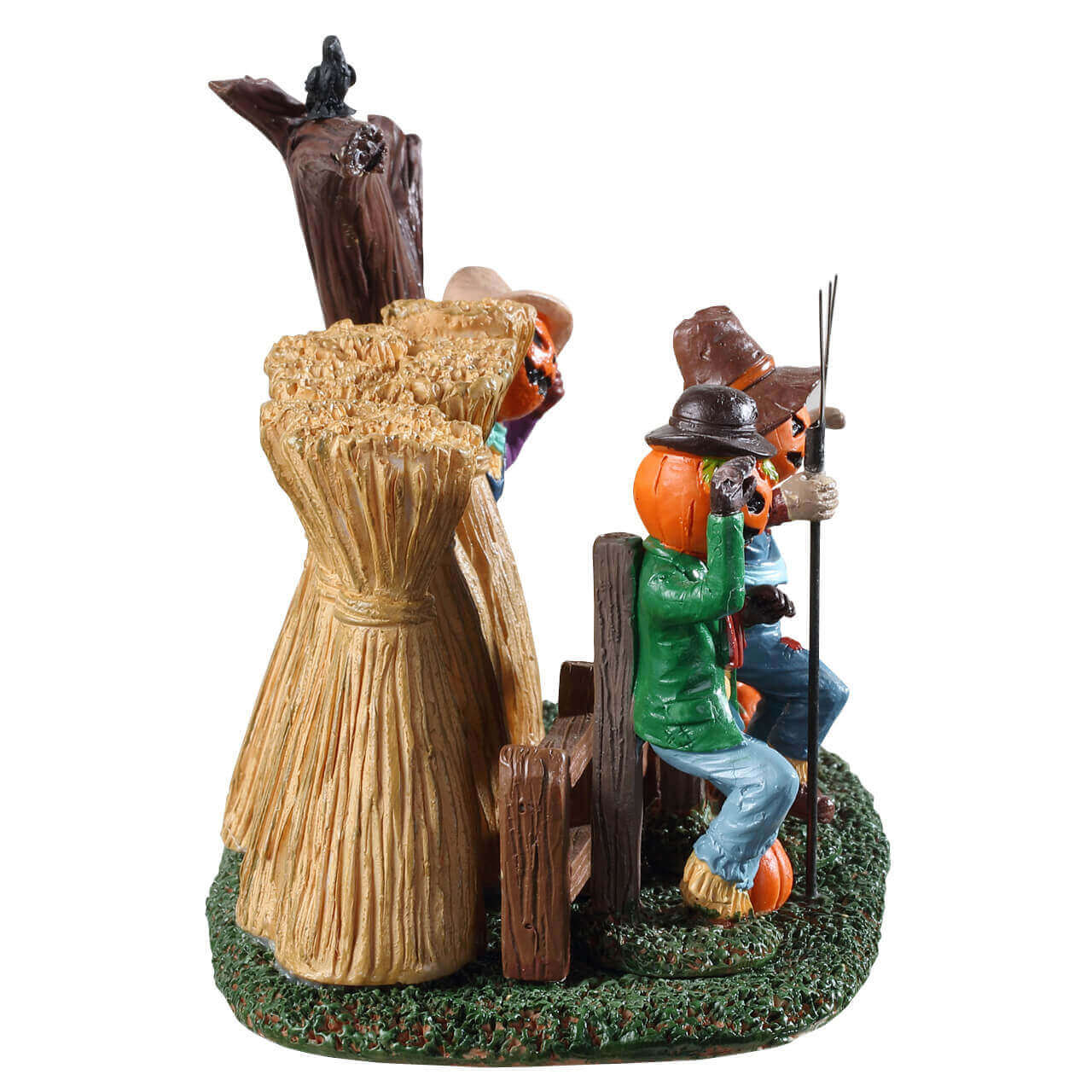 lemax-sinister-scarecrows-pouvantails-citrouilles-spooky-town image 3