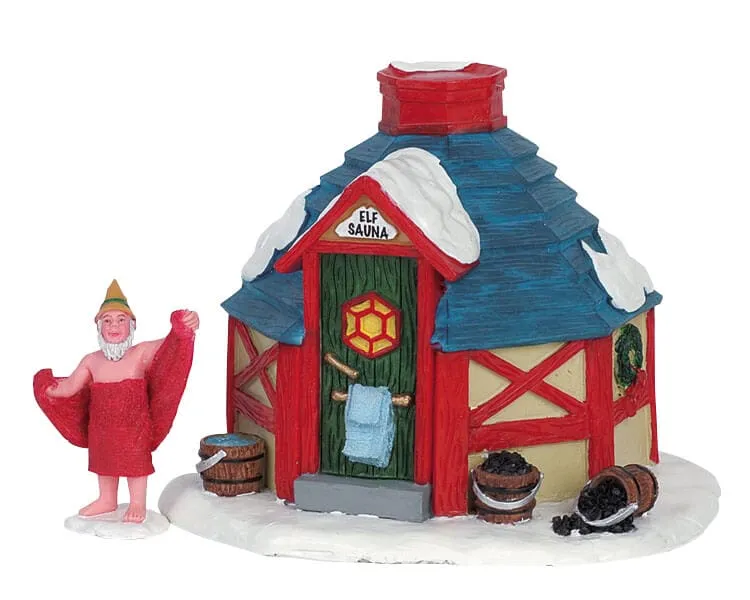 lemax-elf-sauna-figurine-village-no-l image 1