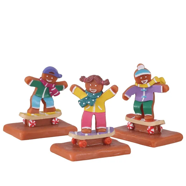 lemax-cookie-boarding-lot-3-figurines-sugar-n-spice image 1