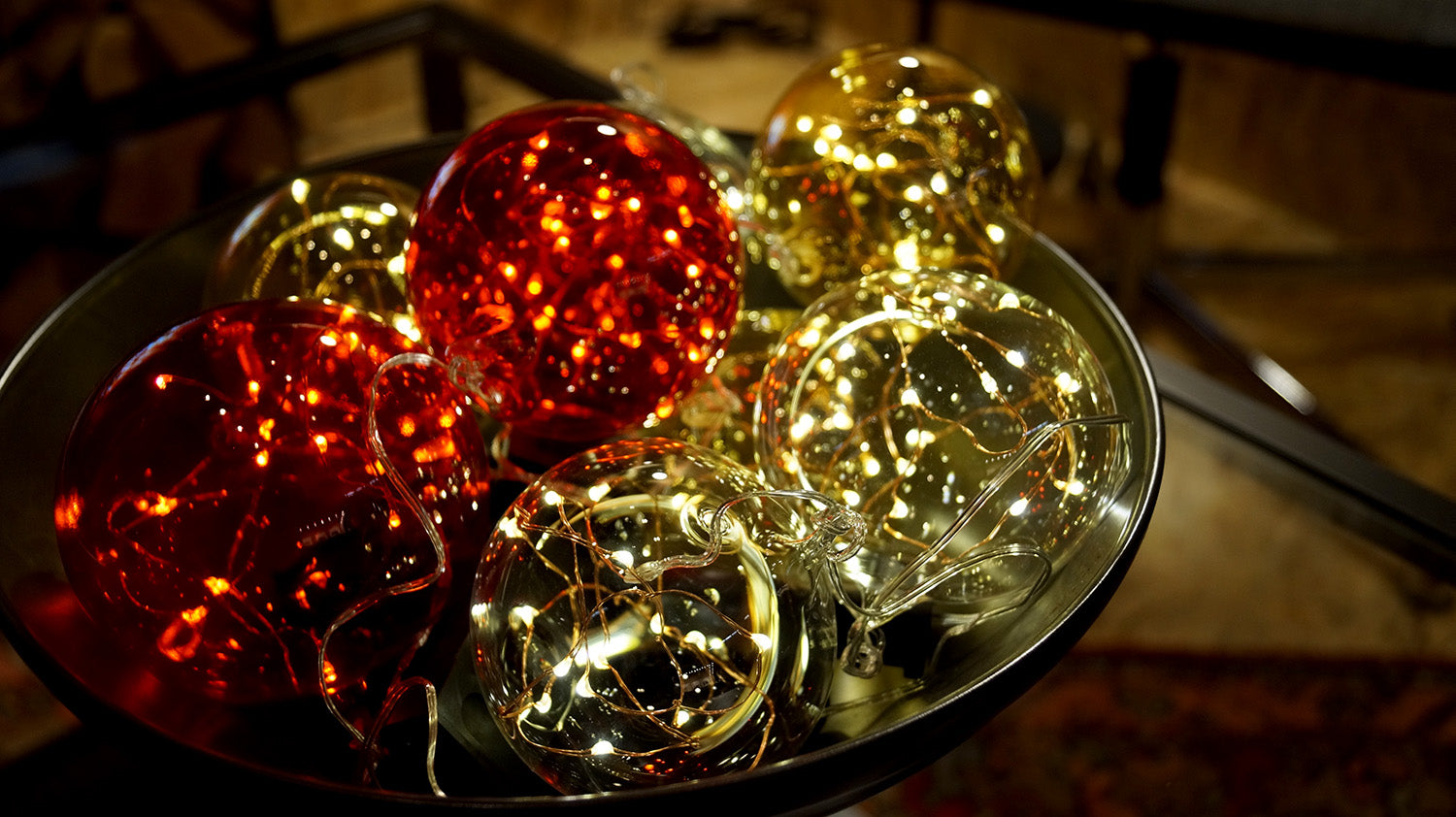krinner-lumix-light-ball-l-boule-lumineuse-rouge-en-verre image 2