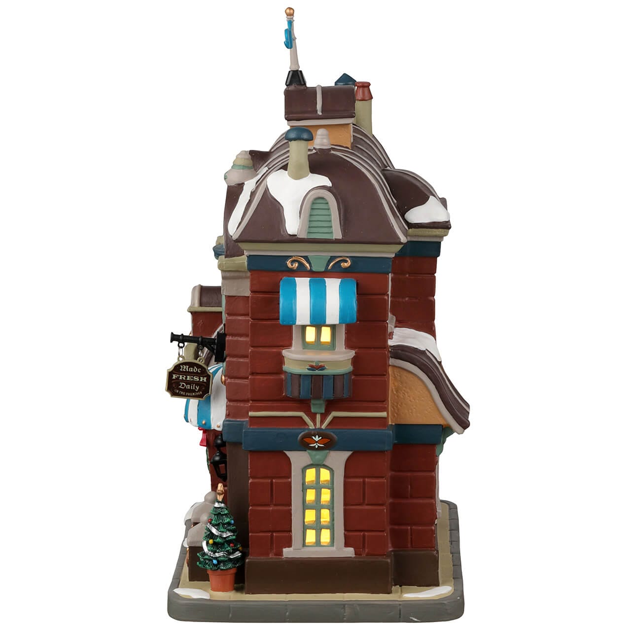 lemax-olde-time-fudge-shop-confiserie-miniature-lumineuse image 3