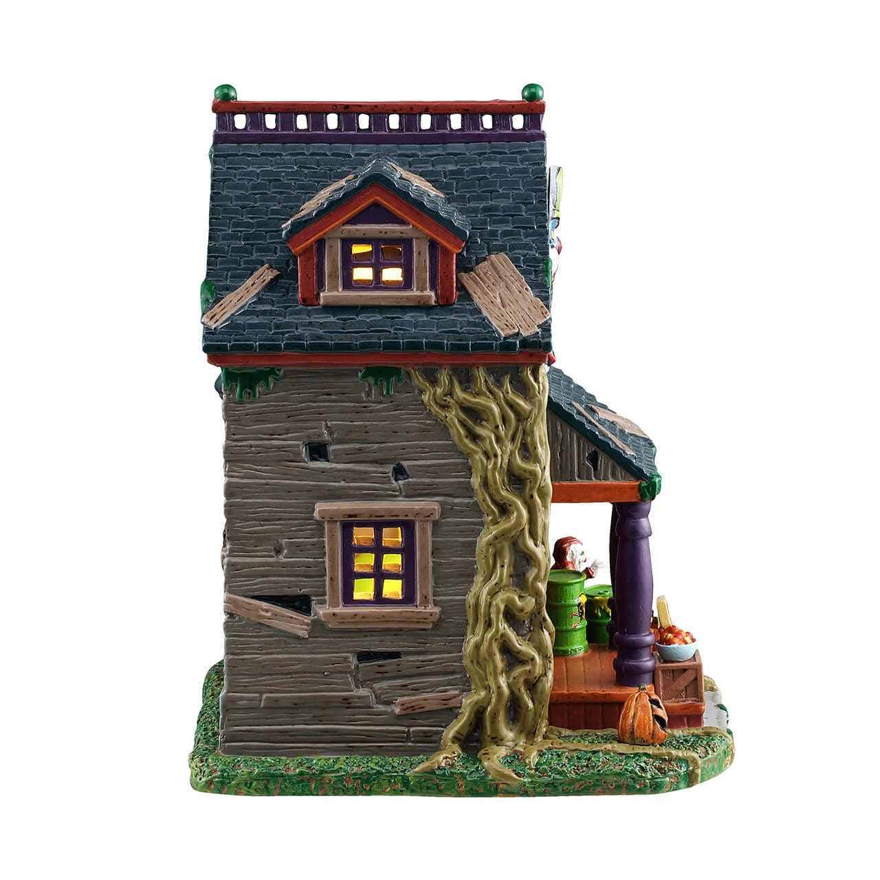 lemax-the-laff-shak-maison-hant-e-funhouse-lumineuse-spooky-town image 2