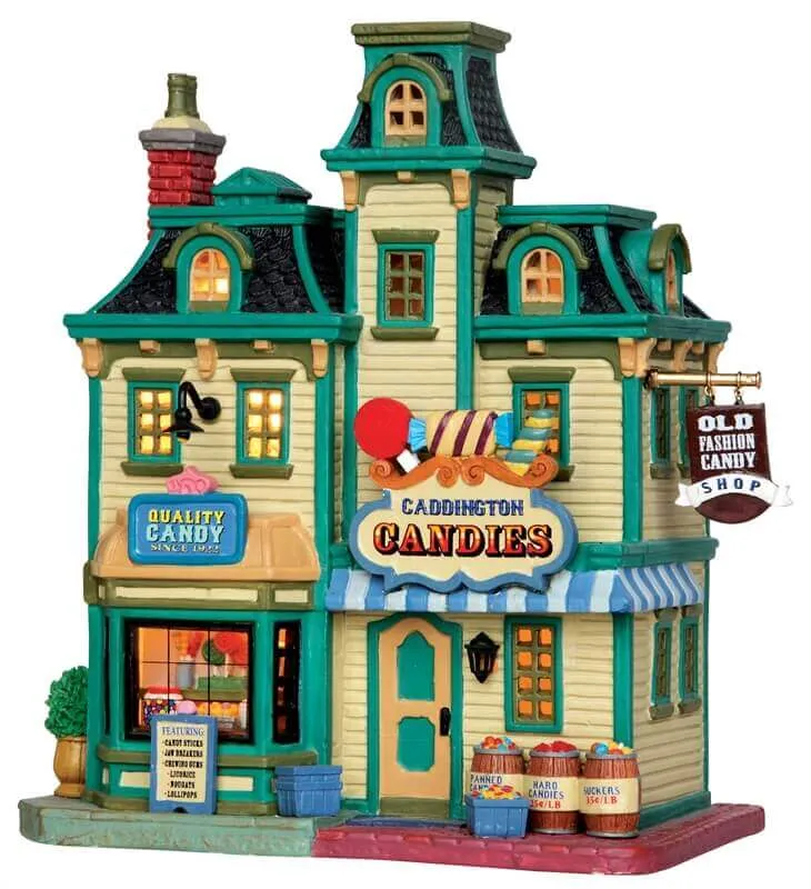 lemax-caddington-candies-boutique-de-bonbons-lumineuse-village-de-no-l image 1