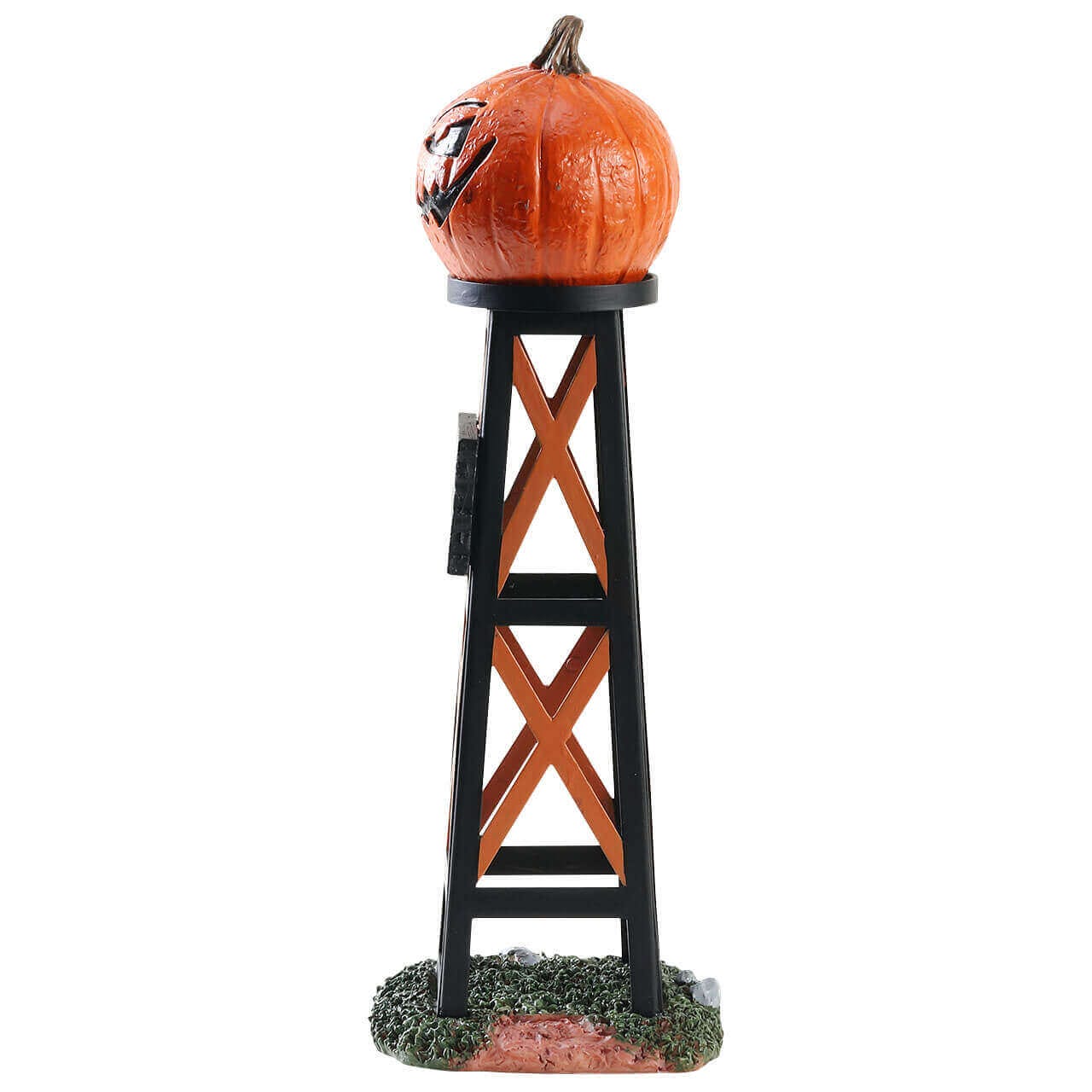 lemax-evil-pumpkin-water-tower-tour-spooky-town image 2