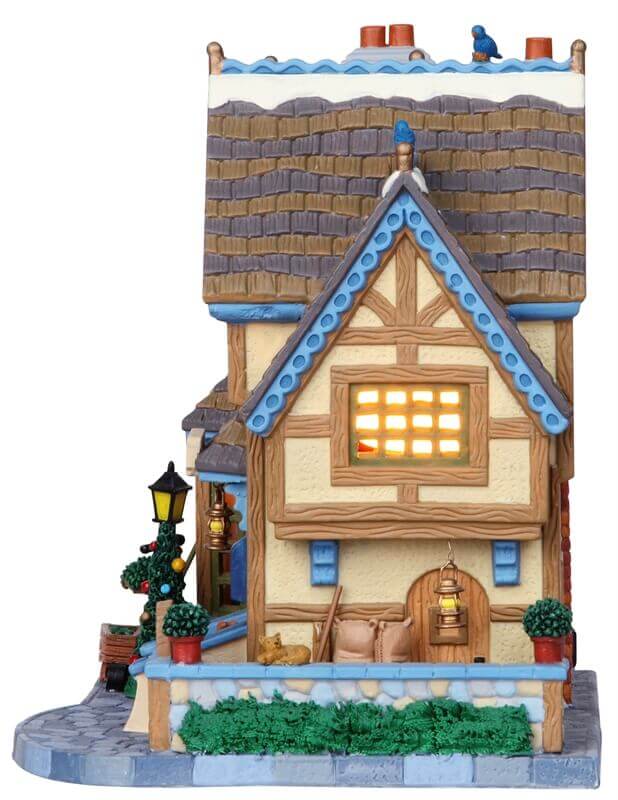 lemax-emerson-house-maison-lumineuse-de-village-de-no-l-miniature image 2