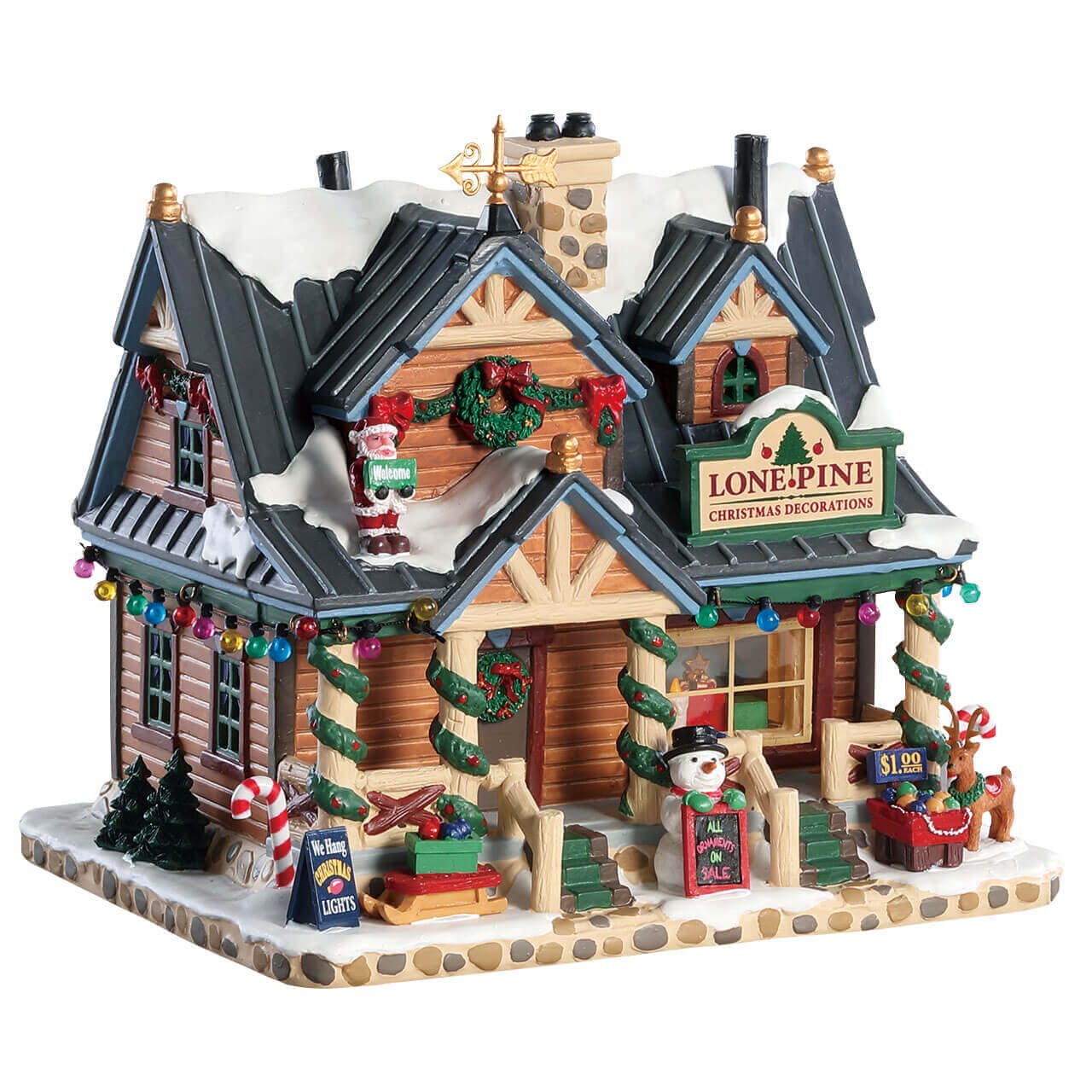 lemax-lone-pine-christmas-decorations-d-cor-sapin-solitaire image 1