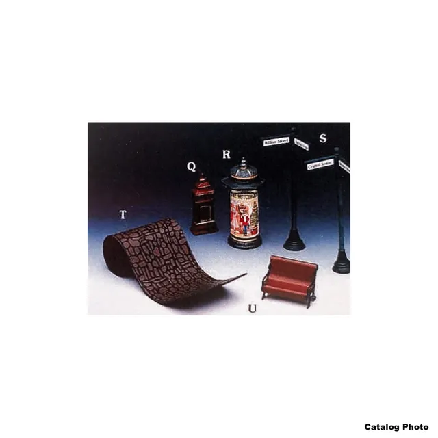 lemax-pvc-brick-road-chemin-de-briques-pvc-village-miniature-de-no-l image 1