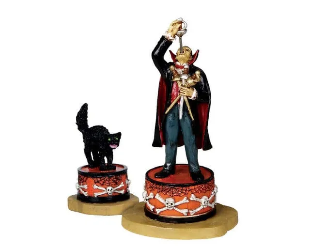 lemax-sword-swallower-figurine-miniature-spooky-town image 1