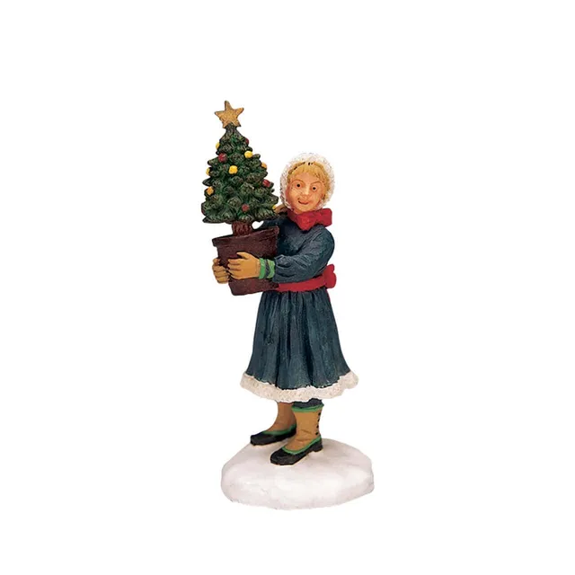 lemax-the-tiniest-tree-mini-sapin-village-caddington image 1