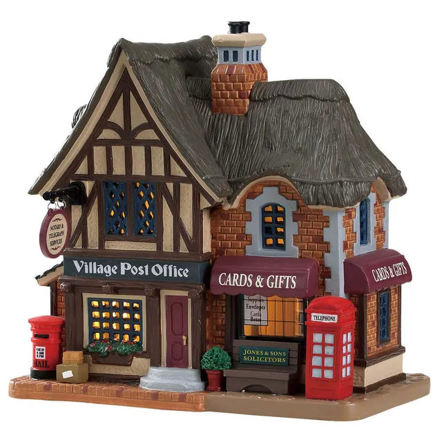 lemax-village-post-office-b-timent-miniature-lumineux-village-de-no-l image 1