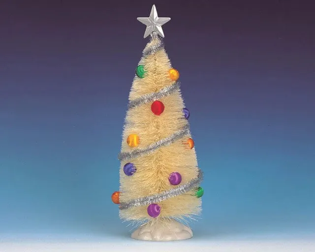 lemax-sparkling-white-christmas-tree-large-grand-sapin-blanc-scintillant image 1