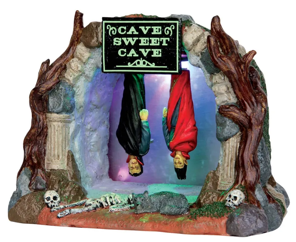 lemax-cave-sweet-cave-grotte-anim-e-lumineuse-spooky-town image 1