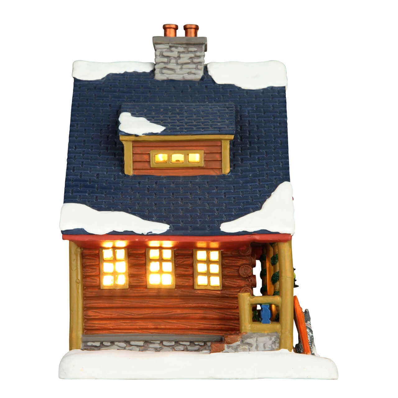 lemax-parker-s-cabin-chalet-miniature-lumineux-de-no-l image 2