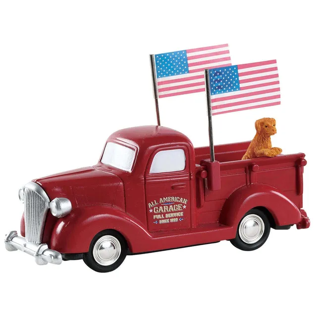 lemax-vintage-truck-camion-vintage-pour-village-miniature image 1