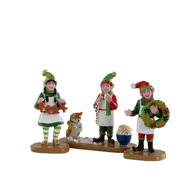 lemax-crafty-elves-figurines-lutins-miniatures-santa-s-wonderland image 1