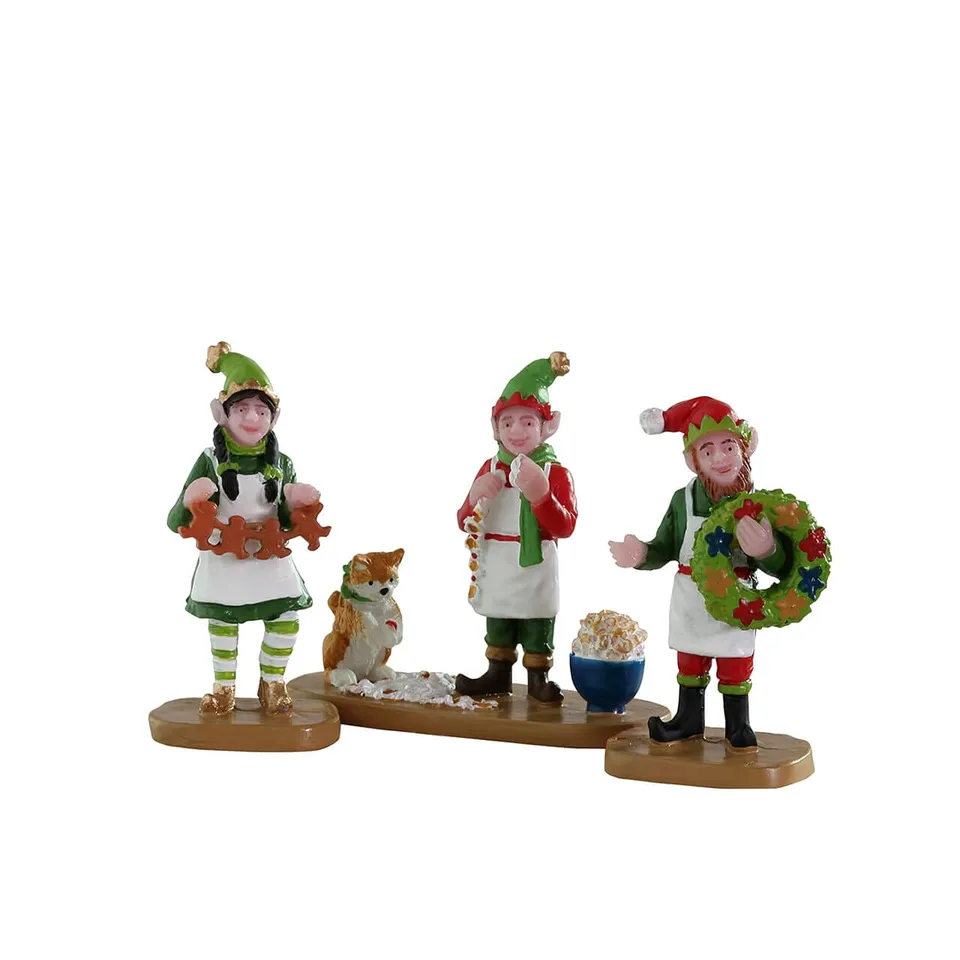 lemax-crafty-elves-figurines-lutins-miniatures-santa-s-wonderland image 1