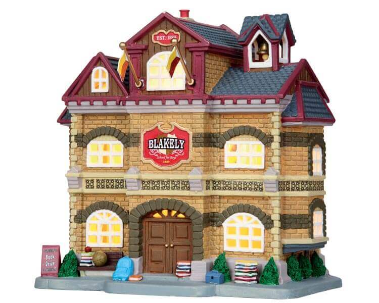 lemax-blakely-school-maison-lumineuse-village-de-no-l image 1