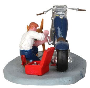 lemax-grease-monkey-figurine-village-miniature image 2