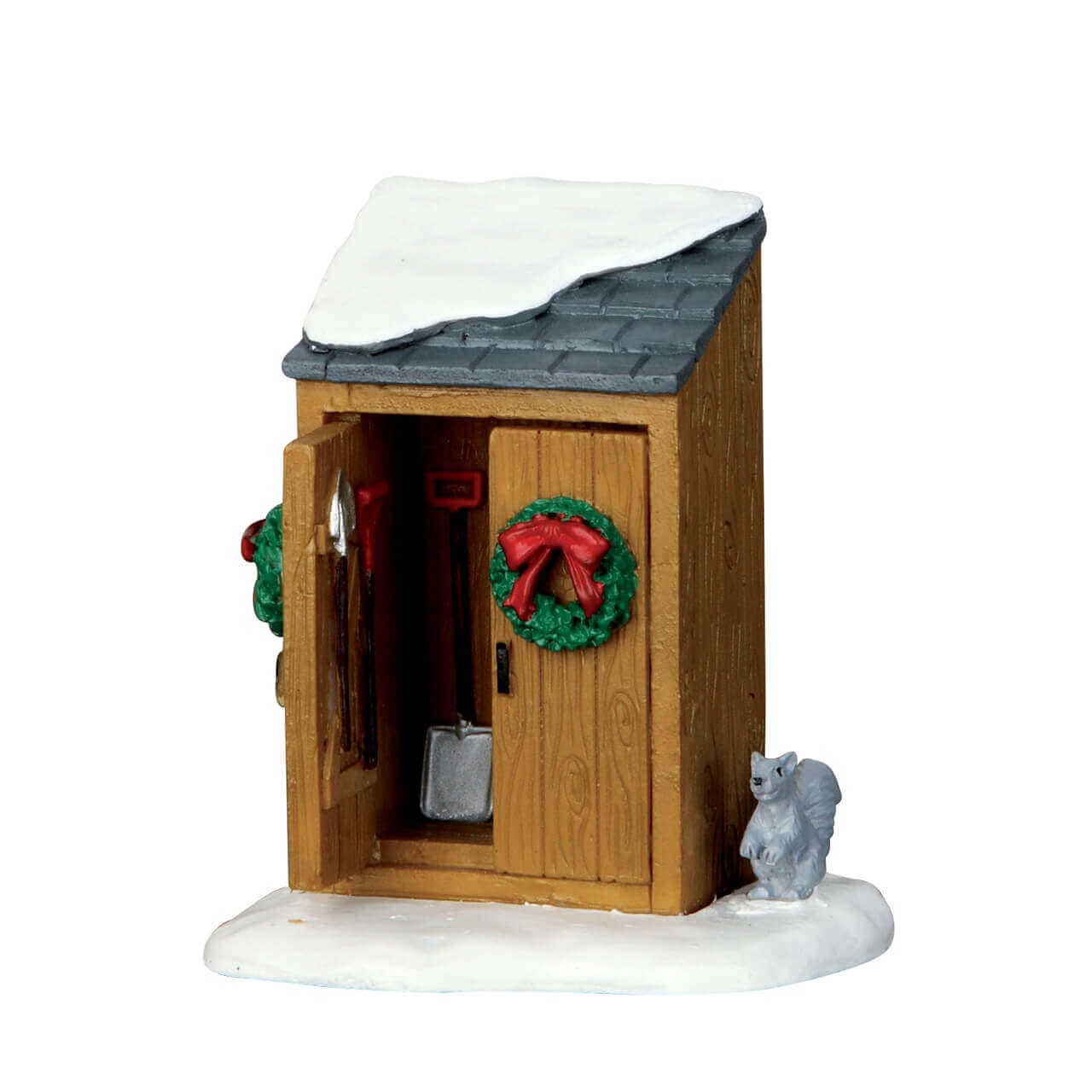 lemax-utility-shed-cabanon-caddington-village-miniature image 1