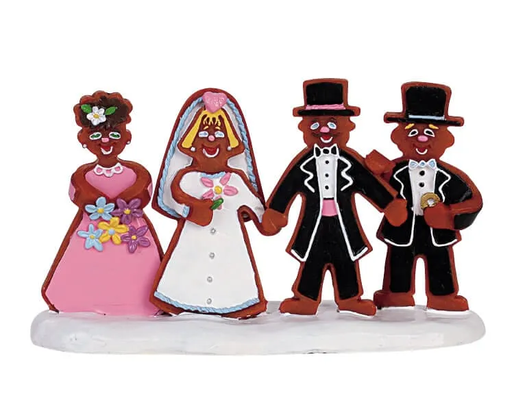 lemax-ginger-wedding-party-figurine-sugar-n-spice image 1
