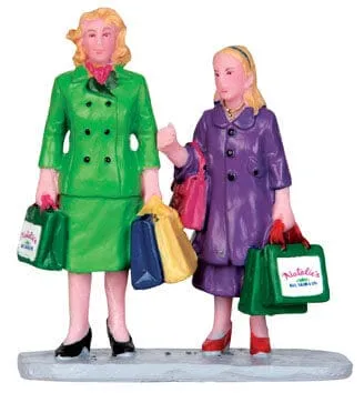 lemax-our-outing-figurine-couple-en-promenade-village-de-no-l image 1